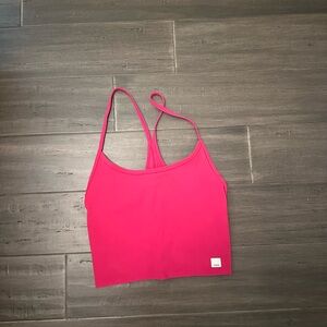 Vuori Hot Pink Strappy Tank